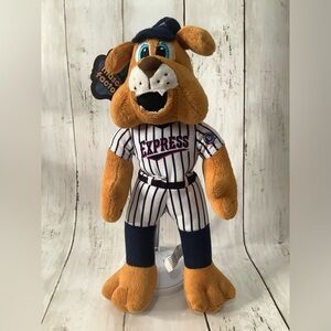 Round Rock Express Spike plush stuffed animal dog 13”